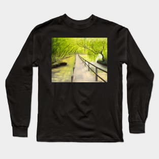 River Test at Wherwell Long Sleeve T-Shirt